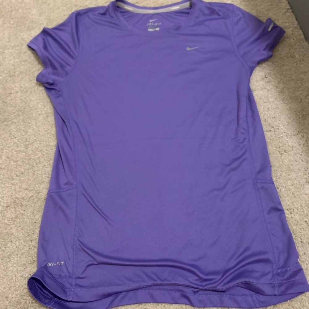 Nike purple day fit shirt